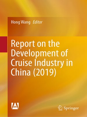 cover image of Report on the Development of Cruise Industry in China (2019)